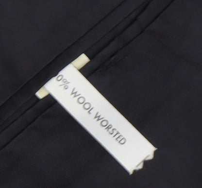 Austin Reed Men's Navy Pinstripe Blazer, Size 52, Classic Fit