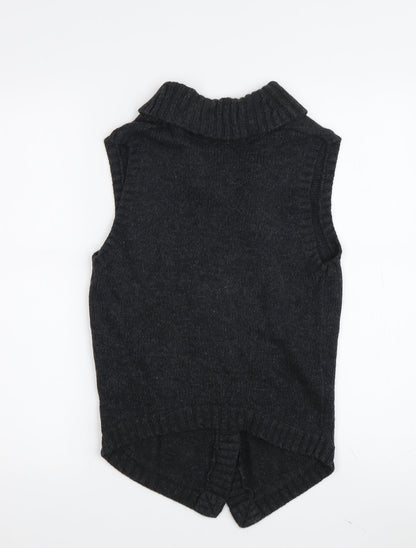 Womens UK Size  s.Oliver Black Vest Jumper
