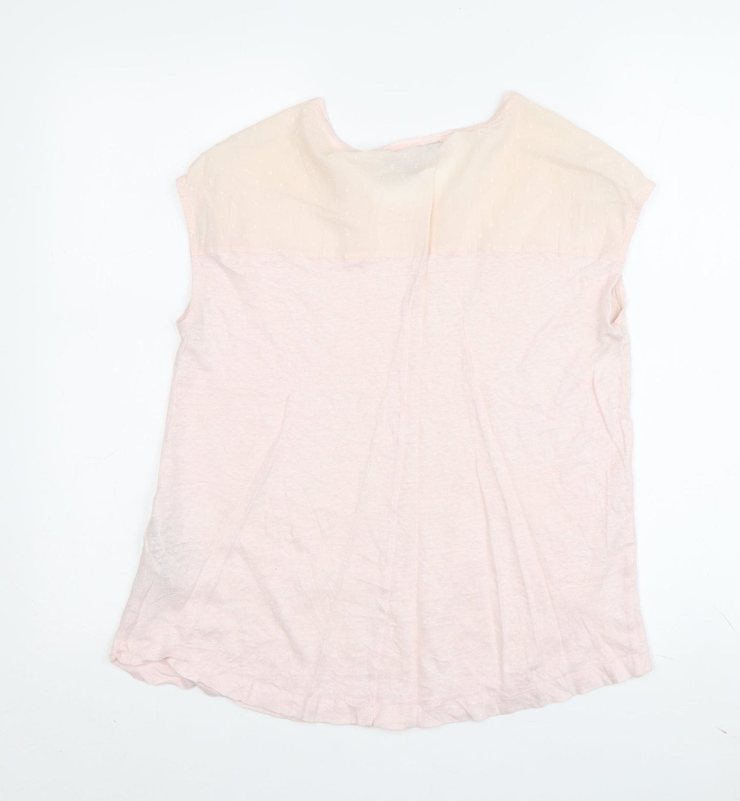 Womens UK Size S Tommy Hilfiger Pink Basic T-Shirt