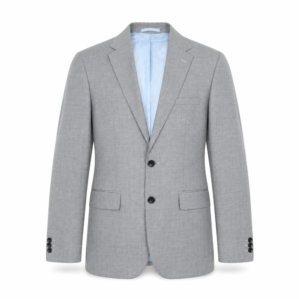 Mens UK Size 38 Moss London Regular Grey Suit Jacket
