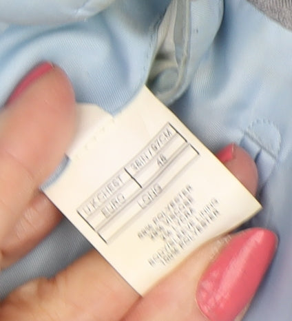 Mens UK Size 38 Moss London Regular Grey Suit Jacket