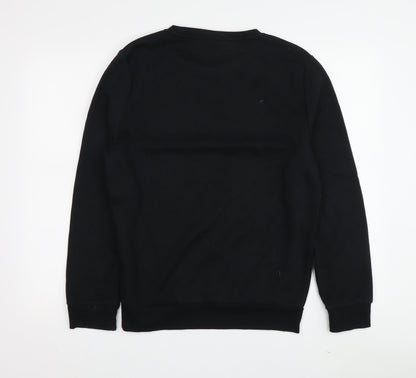 Unisex Adults UK Size XS Harry Potter Black Pullover Sweatshirt