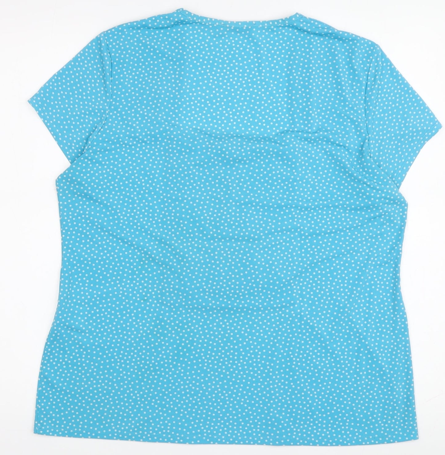 Womens UK Size L Windsmoor Blue Basic Blouse