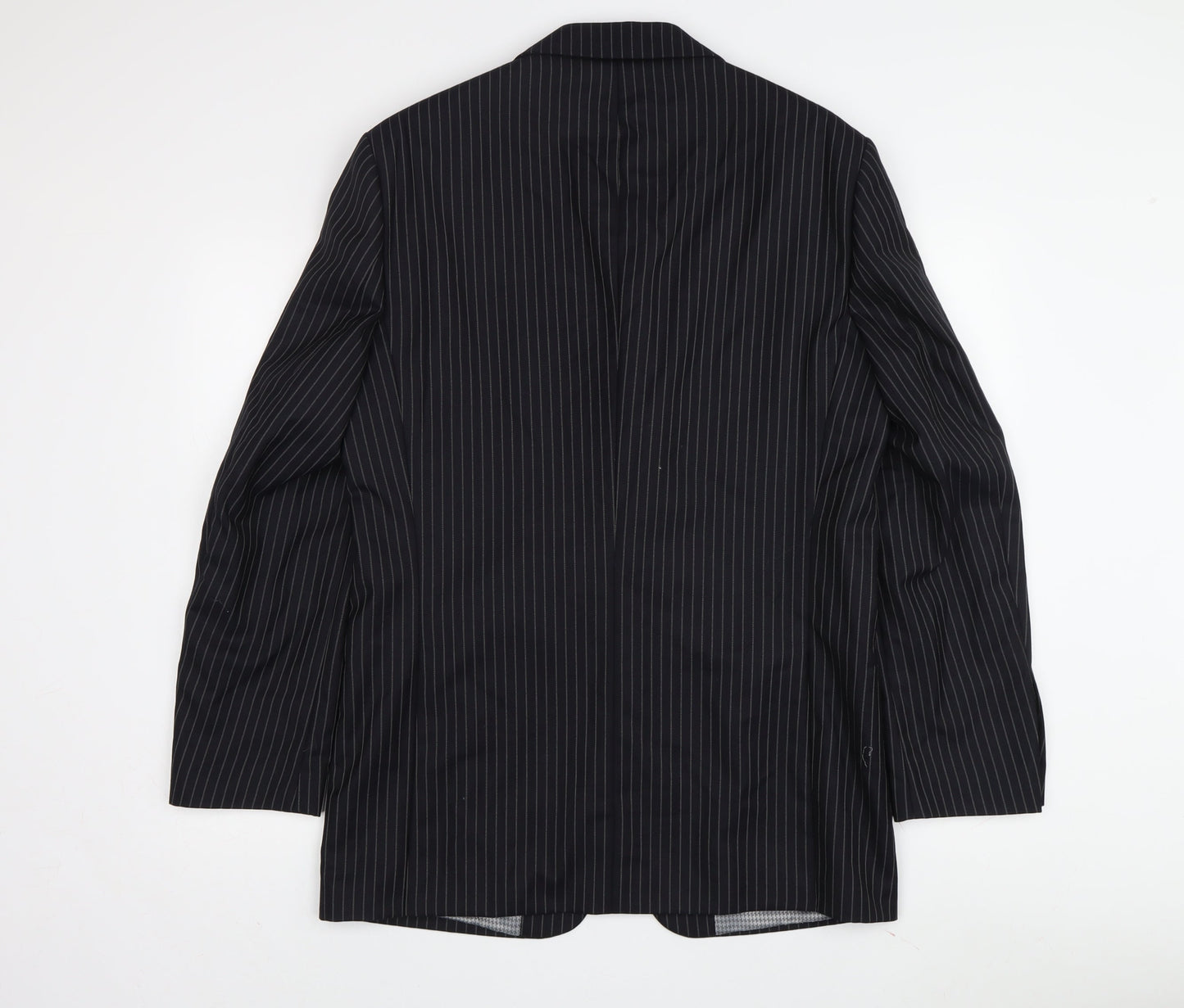 Mens UK Size 38 Ben Sherman Regular Black Suit Jacket