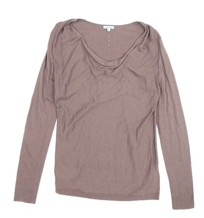 Womens UK Size S Jigsaw Brown  Jumper