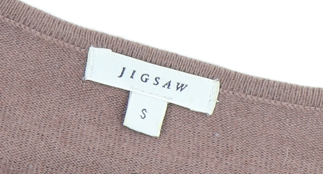 Womens UK Size S Jigsaw Brown  Jumper