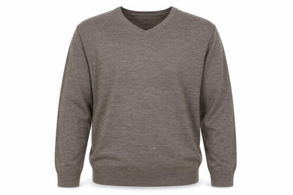 Mens UK Size M Thomas Nash Brown Pullover Jumper