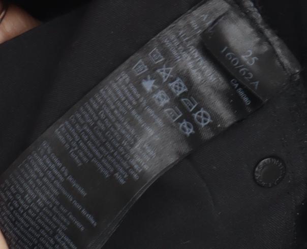 AllSaints Women's Black Skinny Jeans, XS, Regular Fit