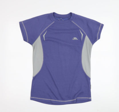 Trespass Women's Purple Short Sleeve Athletic T-Shirt M