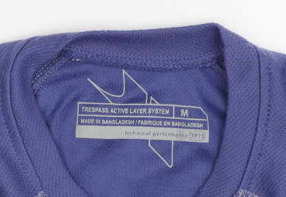 Trespass Women's Purple Short Sleeve Athletic T-Shirt M