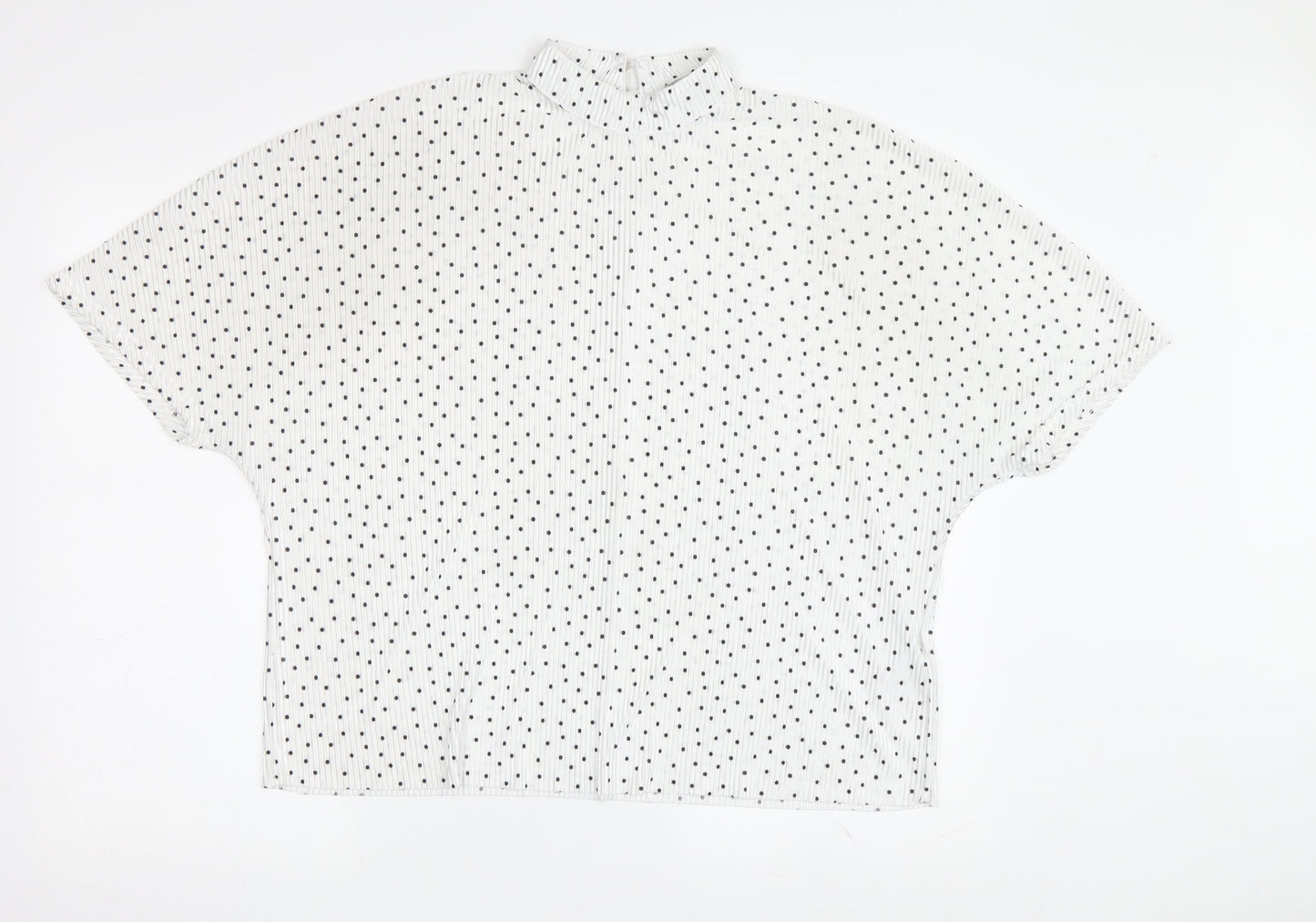 Jacqueline de Yong Women's White Polka Dot Blouse