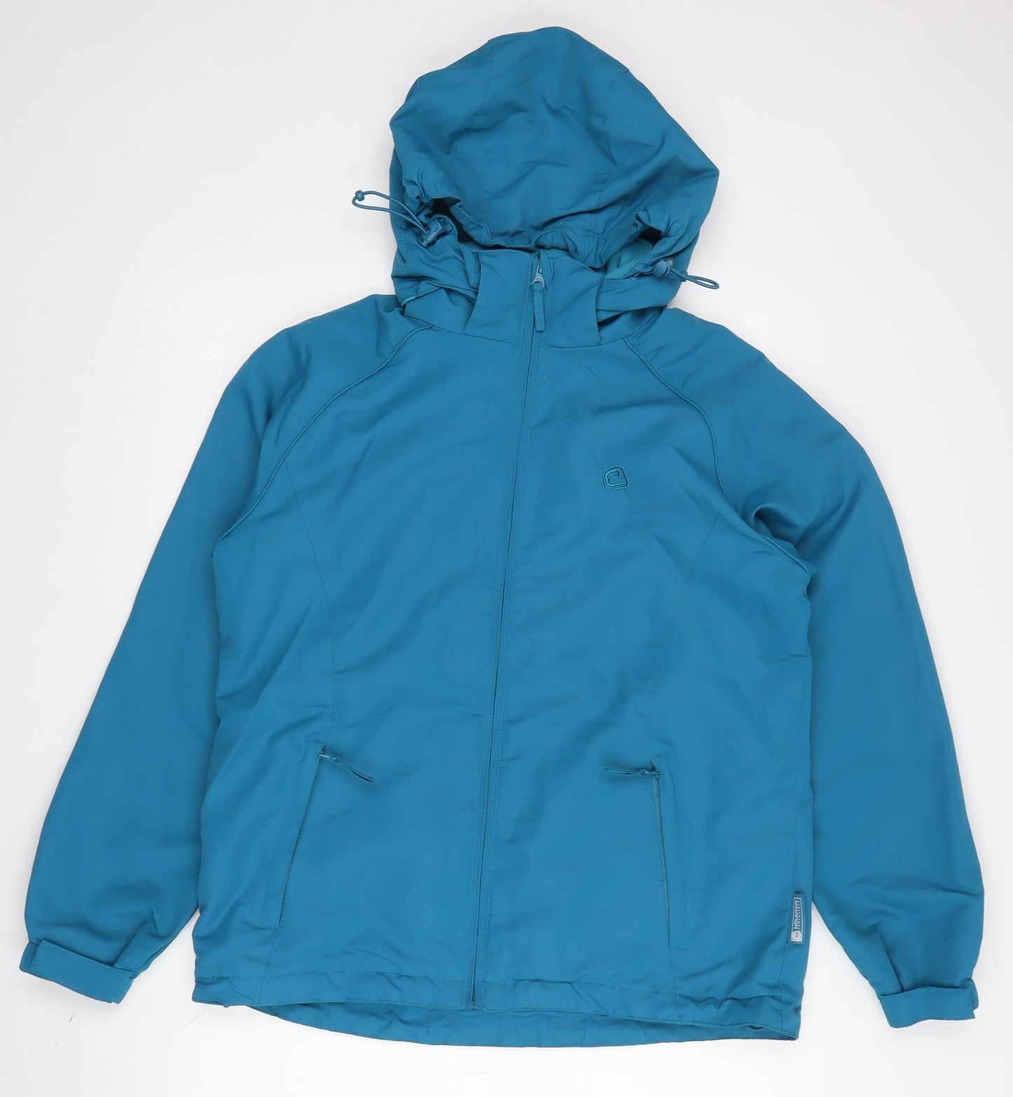 Womens UK Size 12 Mountain Essentials Blue Basic Jacket