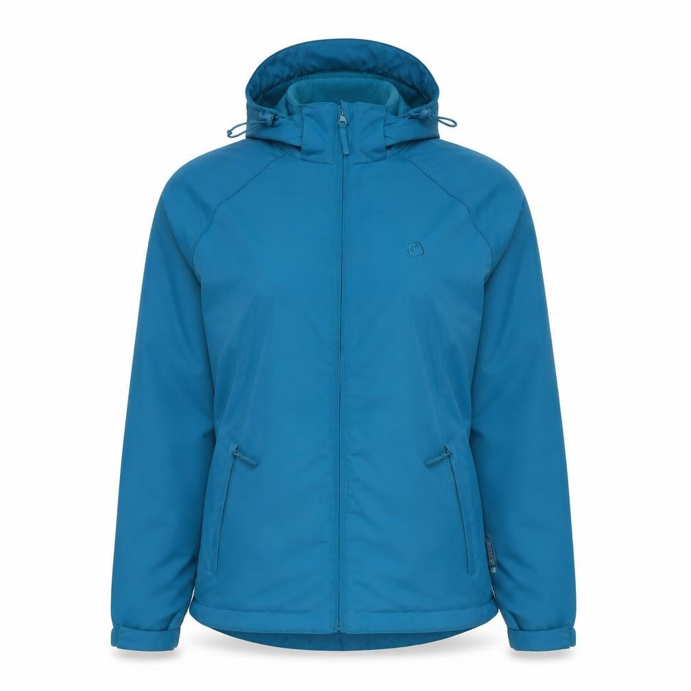 Womens UK Size 12 Mountain Essentials Blue Basic Jacket