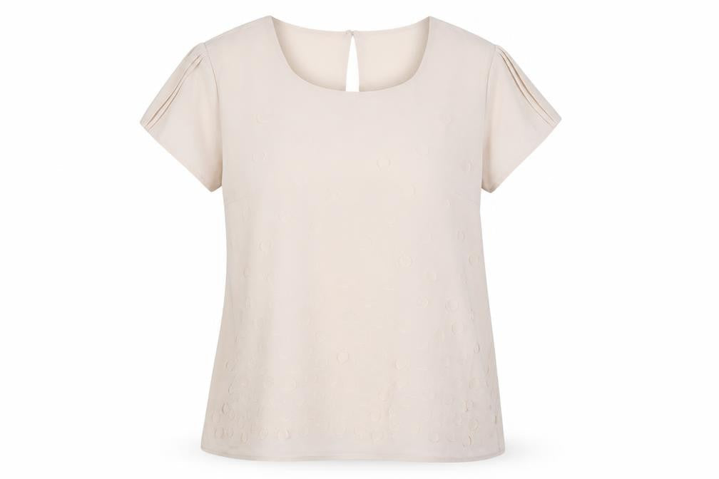 Womens UK Size 14 Jasper Conran Beige  Blouse