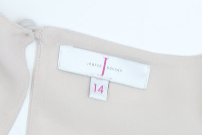 Jasper Conran Women's Beige Size 14 Blouse