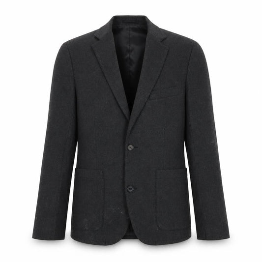 Abercrombie & Fitch Men's Grey Blazer, Size S, Regular Fit