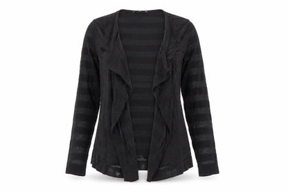 Womens UK Size 12 Laura Ashley Black Cardigan Jumper