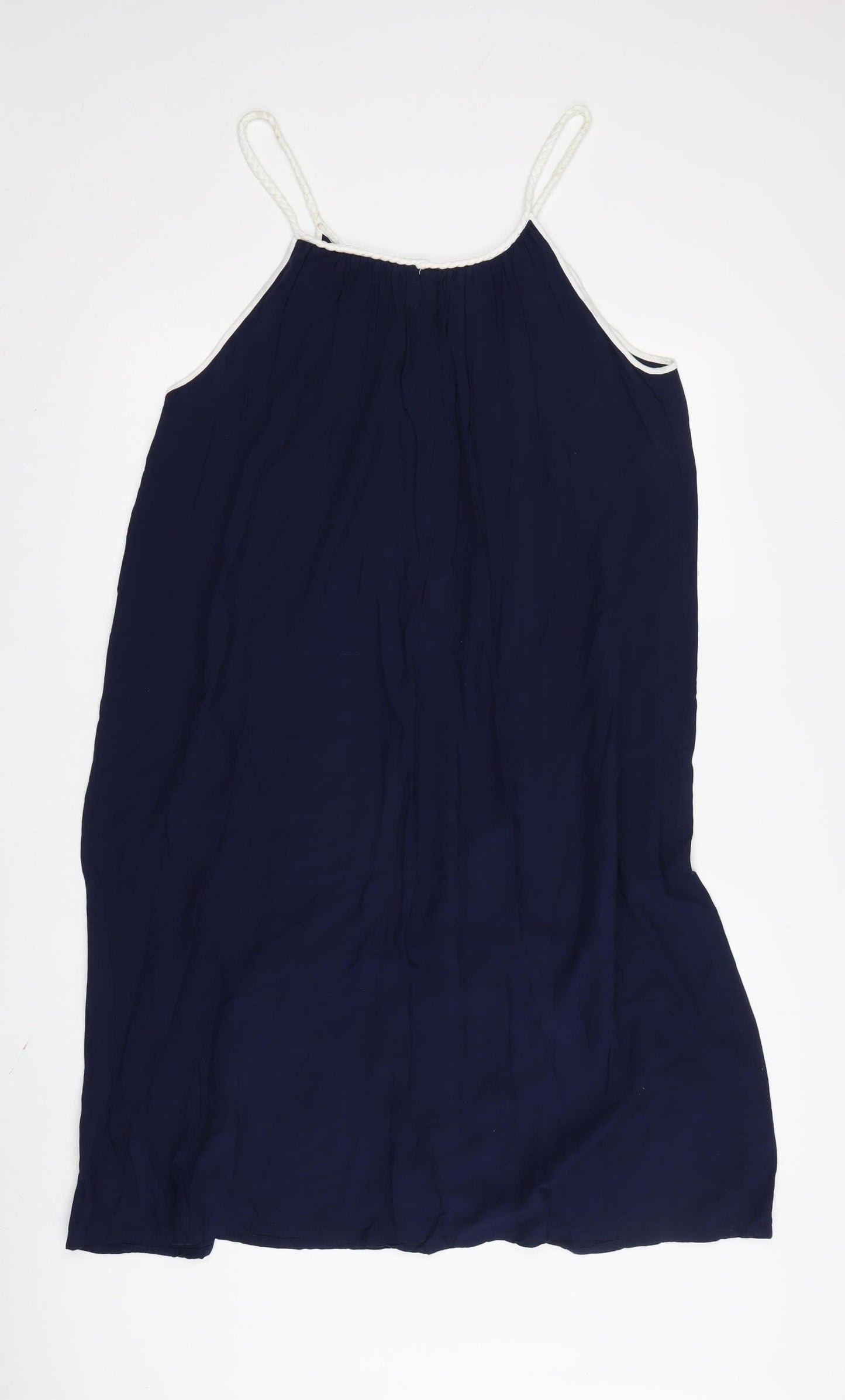 Hush Women's Blue Slip Dress Size 6 Sleeveless Rayon Casual