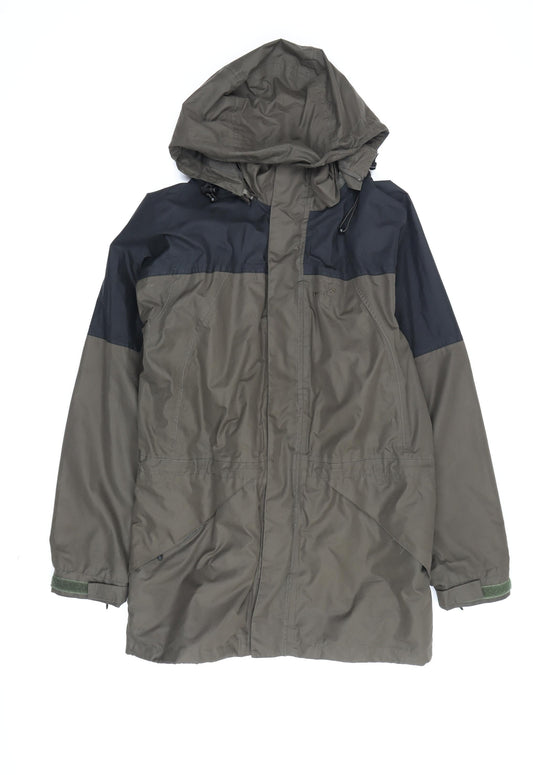 Mens UK Size XS Gelert Green Parka Coat