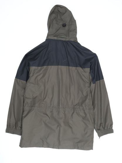 Mens UK Size XS Gelert Green Parka Coat