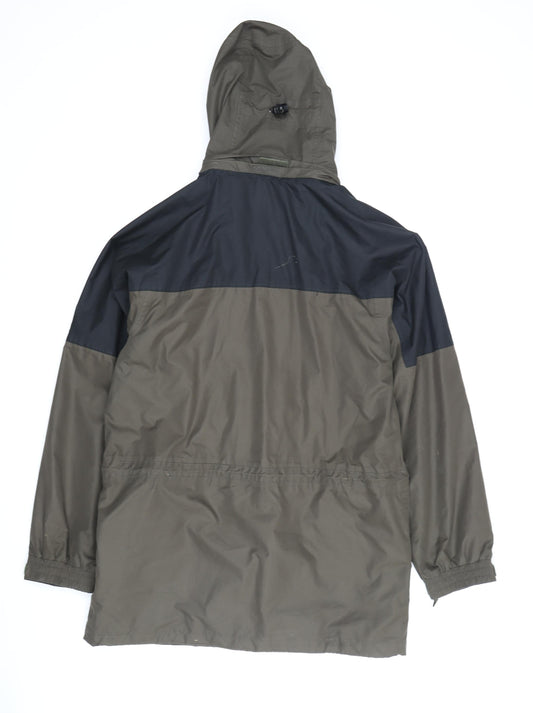 Mens UK Size XS Gelert Green Parka Coat