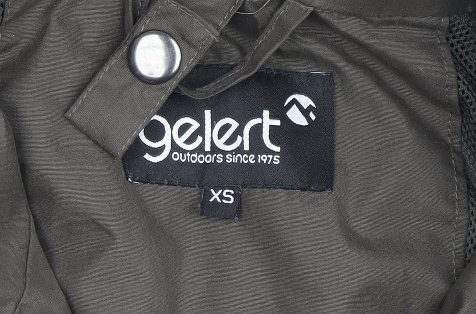 Mens UK Size XS Gelert Green Parka Coat