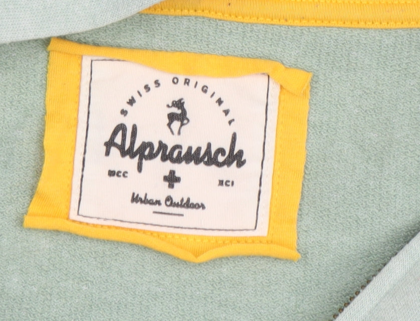 Alprausch Women's Green Full Zip Hoodie - Size S