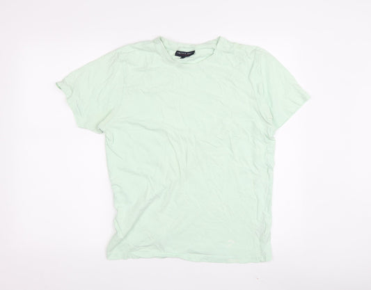 Smith & Jones Men's M Green Crew Neck T-Shirt