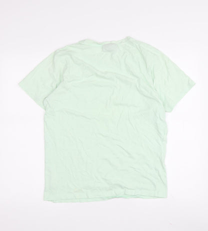 Smith & Jones Men's M Green Crew Neck T-Shirt