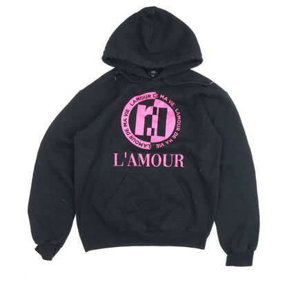 River Island Women's Black Hoodie XS Graphics