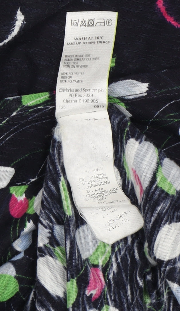 Womens UK Size 14 Marks and Spencer Multicoloured  Blouse