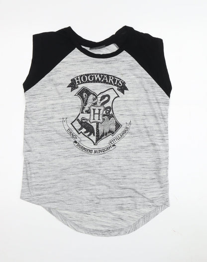 Unisex Adults UK Size 10 Harry Potter Multicoloured Jersey T-Shirt