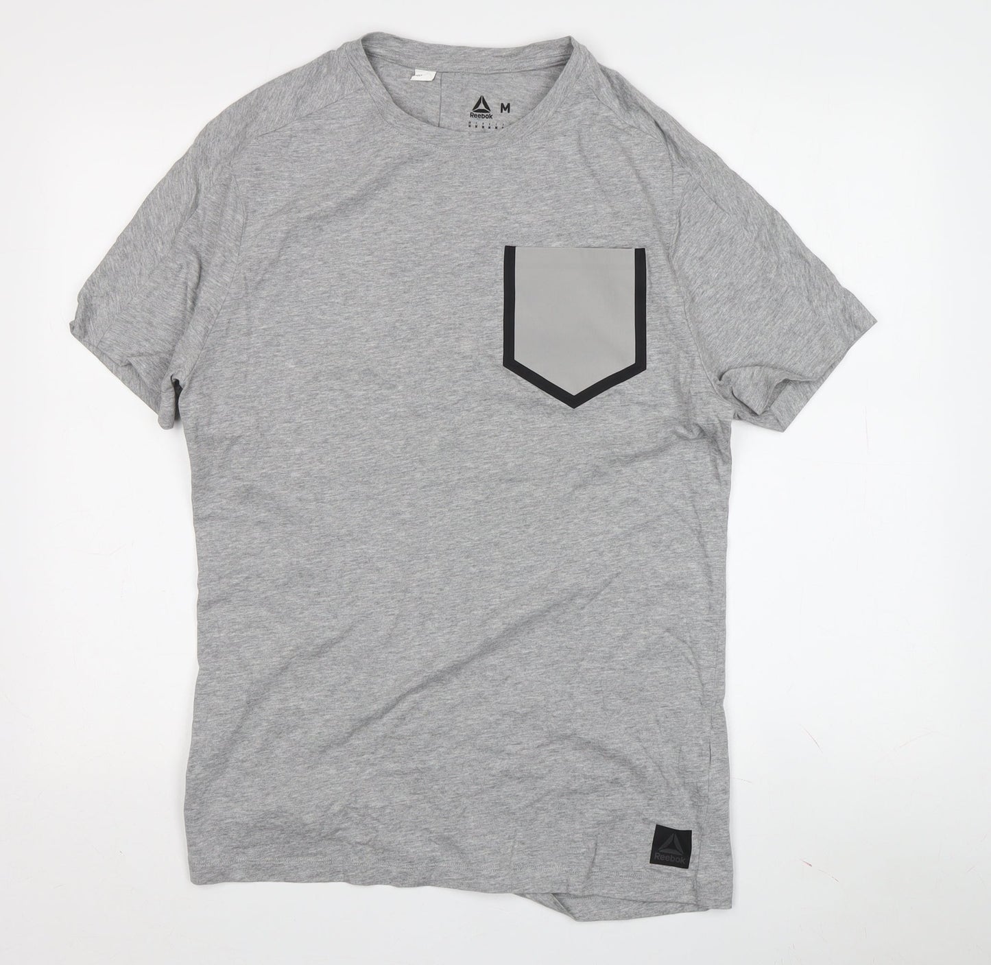 Reebok Men's Grey Medium Crew Neck T-Shirt