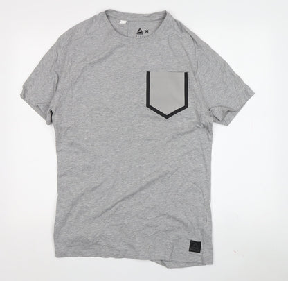 Reebok Men's Grey Medium Crew Neck T-Shirt
