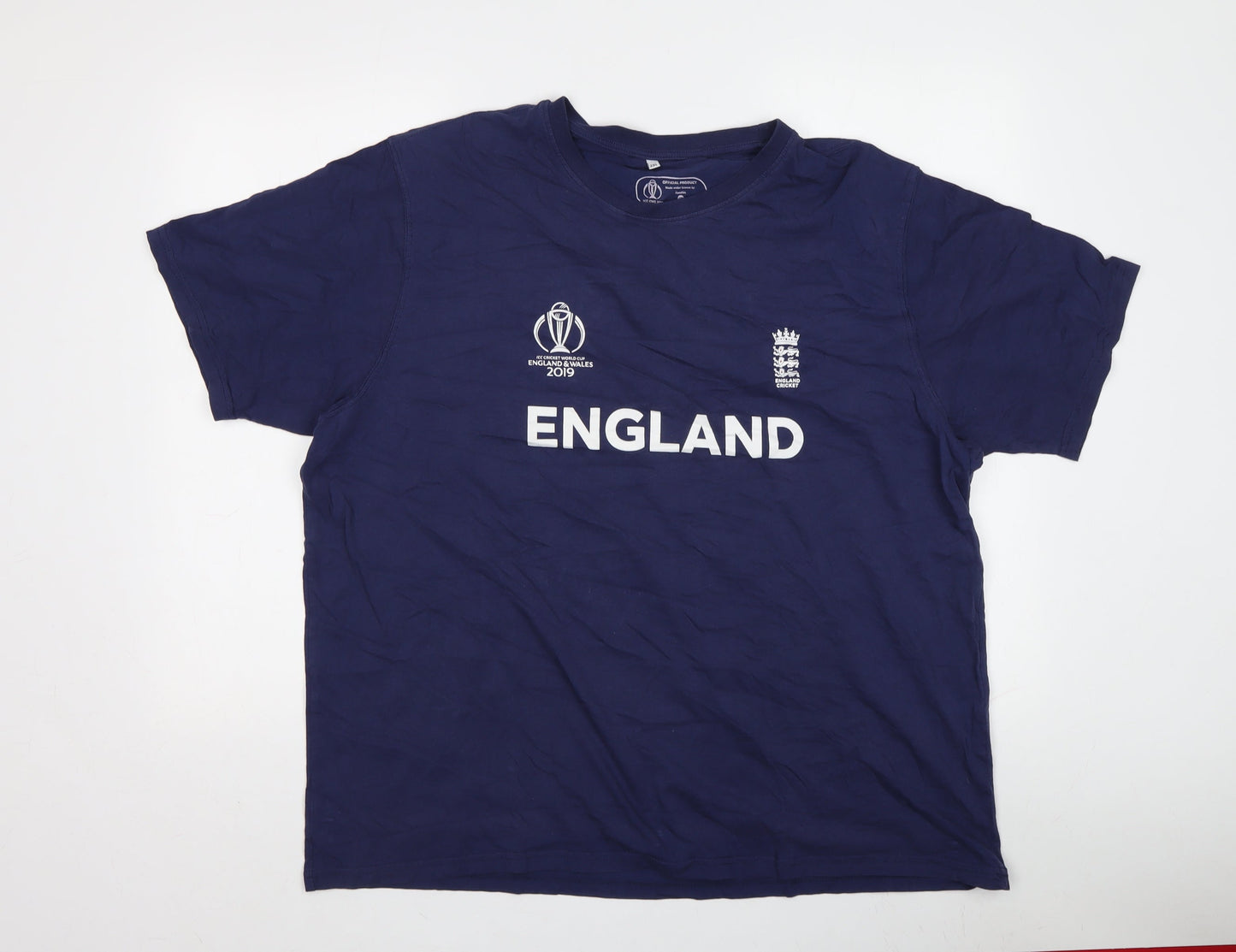 Mens UK Size 2XL Fanatics Blue  T-Shirt