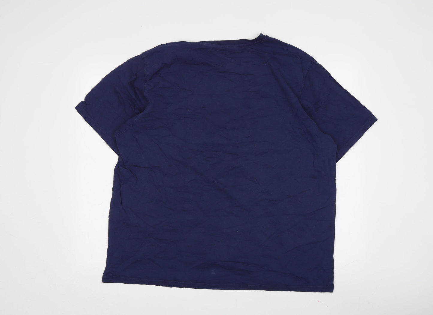 Mens UK Size 2XL Fanatics Blue  T-Shirt