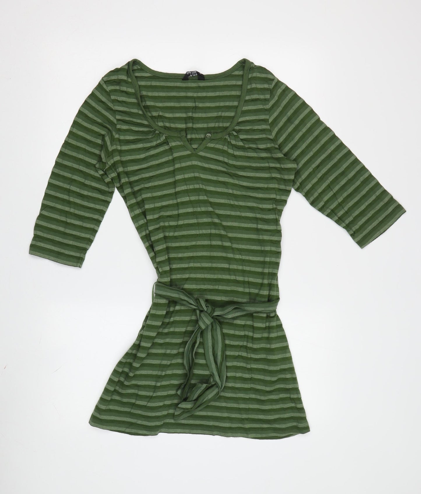 Womens UK Size 12 ellie louise Green Tunic Blouse