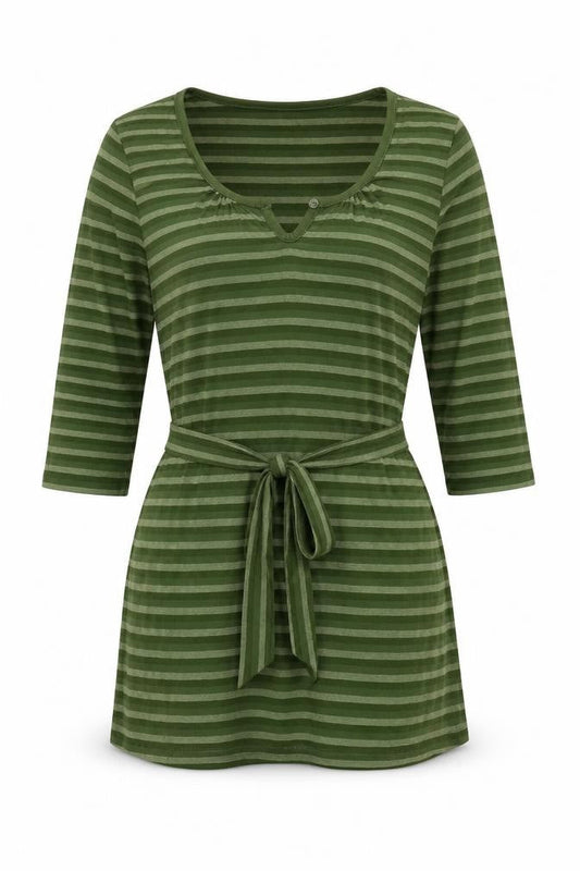 Womens UK Size 12 ellie louise Green Tunic Blouse