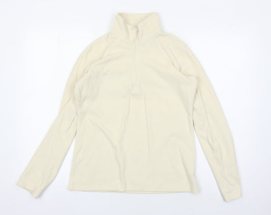Womens UK Size M Mountain Warehouse Ivory Pullover Sweatshirt