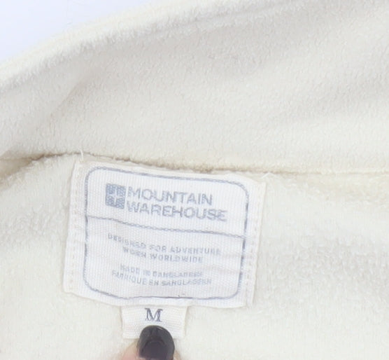 Womens UK Size M Mountain Warehouse Ivory Pullover Sweatshirt