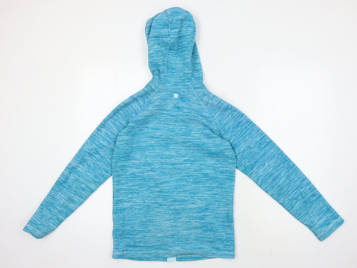 Mountain Warehouse Girls Blue Full Zip Hoodie 11-12 Years Fleece