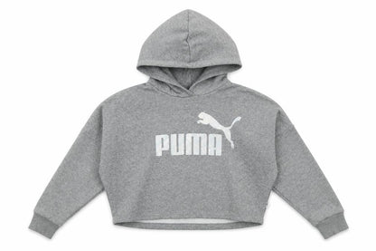 Teens UK Size 9-10 PUMA Grey Pullover Hoodie
