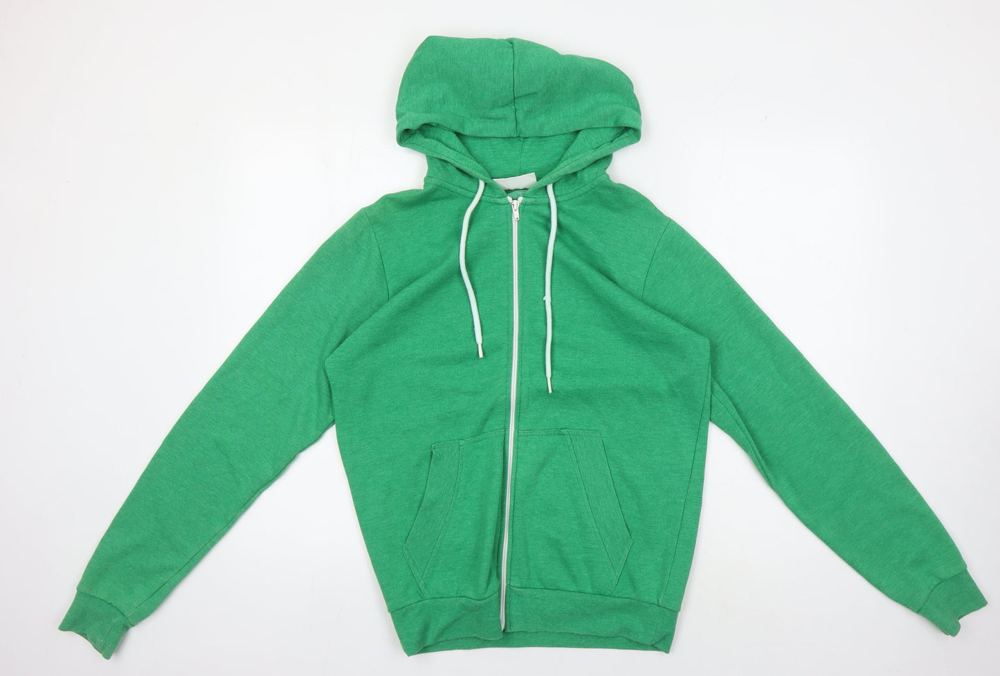 Republic Men's Green Full Zip Hoodie S