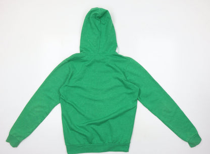 Republic Men's Green Full Zip Hoodie S
