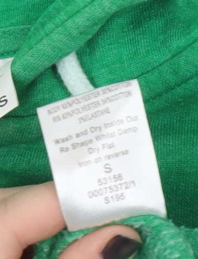 Republic Men's Green Full Zip Hoodie S