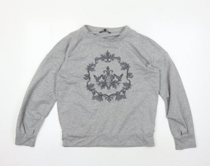Womens UK Size 6 NEXT Grey Pullover Sweatshirt