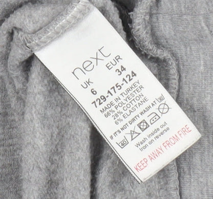 Womens UK Size 6 NEXT Grey Pullover Sweatshirt