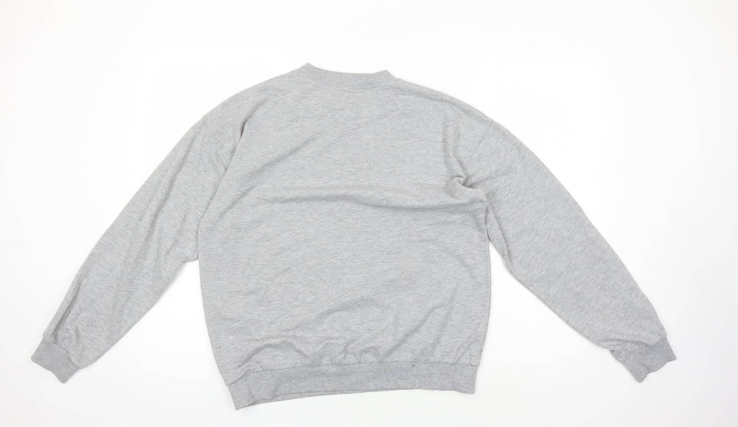 Womens UK Size 10 ASOS Grey Pullover Sweatshirt