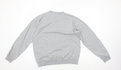 Womens UK Size 10 ASOS Grey Pullover Sweatshirt