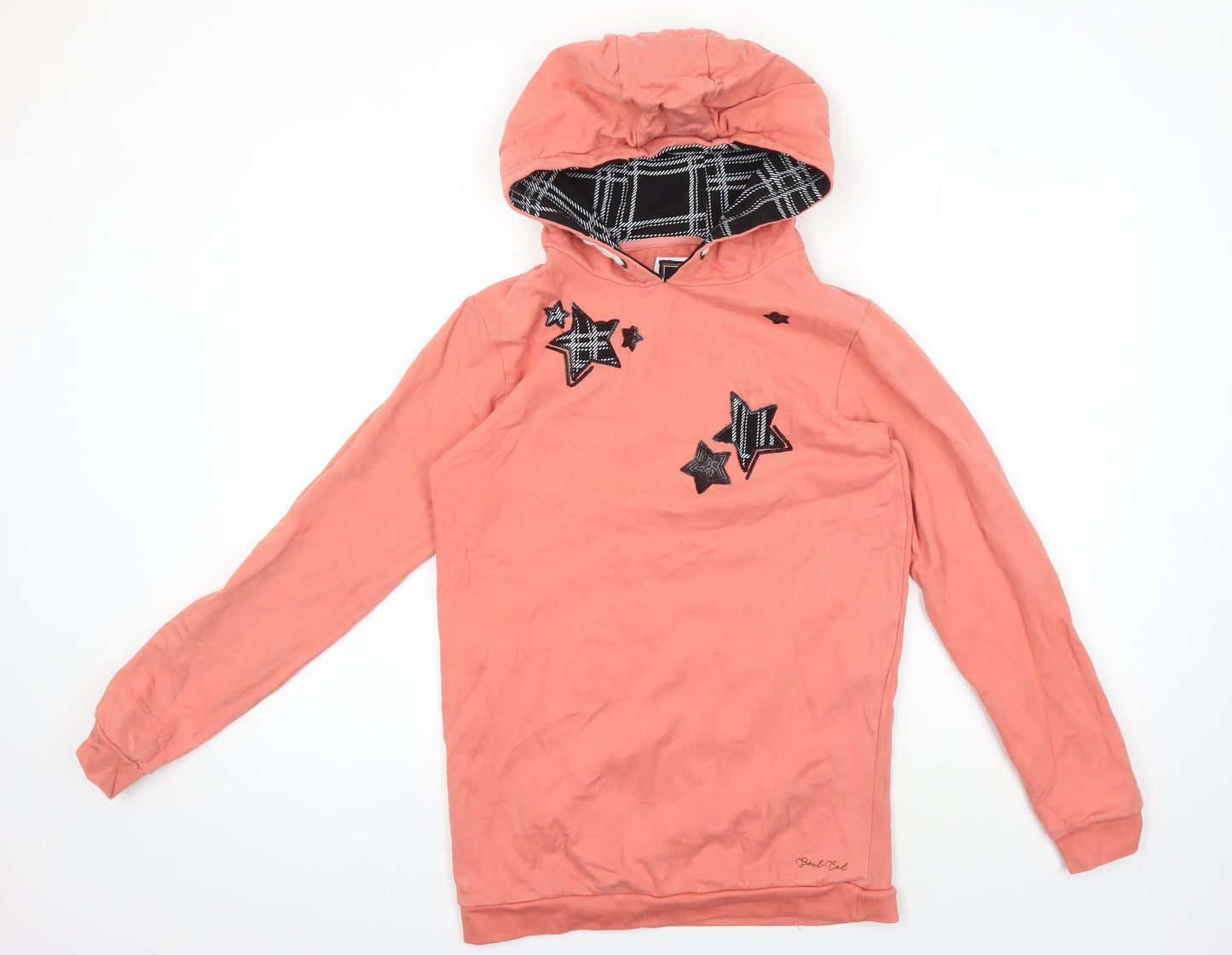SoulCal & Co Girls Pink Pullover Hoodie 13 Years